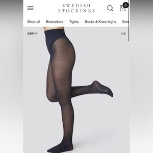Swedish Stockings Svea Premium Navy Tights